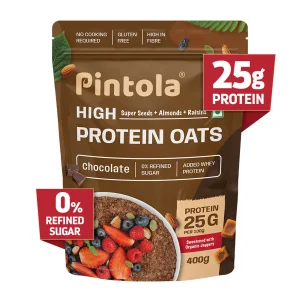 High Protein Dark Chocolate Oats With High Energy
